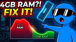 How to FREE UP RAM on Windows 10/11! | 4GB RAM Fix