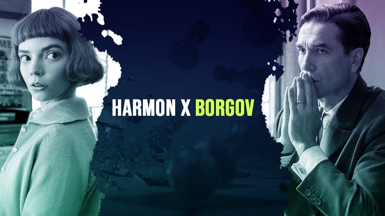 Partidas de xadrez: Harmon x Borgov