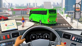 Blue Bus Simulator Game - echter Busfahrer zu werden - Android GamePlay 🚌 screenshot 3