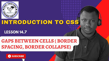 Lesson 14.7:  Gaps Between Cells  Border spacing, Border Collapse