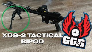 GG&G XDS-2 TACTICAL BIPOD!FIRST LOOK