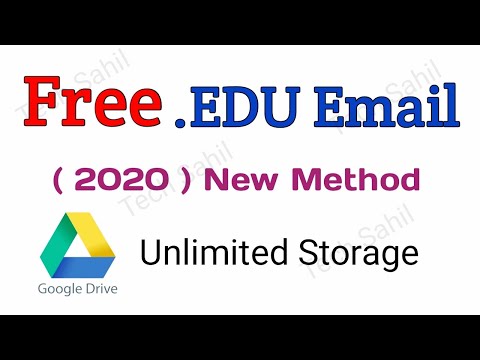 How to Create Edu Email Address Free(2021) | Google Drive Unlimited Storage |100% Working New Method