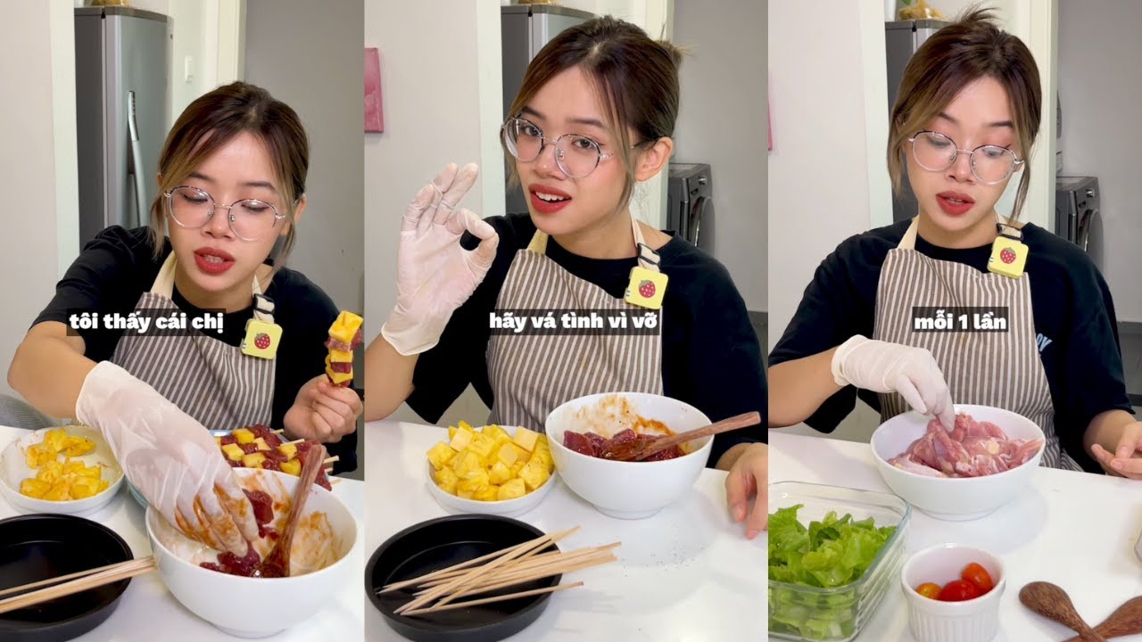 Vào bếp làm thịt nướng dứa, gà xá xíu và 1001 câu chuyện của cô ấy