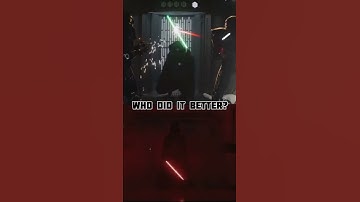 Thumbnail of Luke and Vader Hallway Scenes Synced 🥶 || Who did it better?