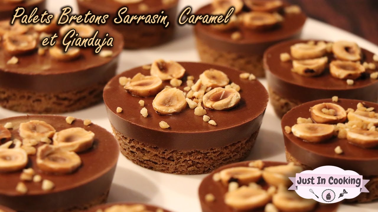 Recette de Palets Breton Sarrasin, Caramel et Gianduja