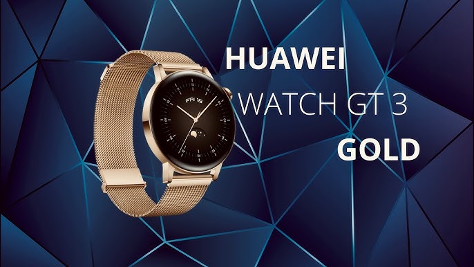 HUAWEI WATCH GT 3 Elegant , 42mm : Is it REALLY the "Most Beautiful" Smart  Watch? - YouTube