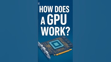 How does a GPU work? #viral #facts #gpu #interesting #shorts