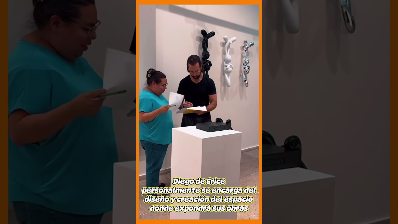 Diego de Erice prepara su siguiente exposición.