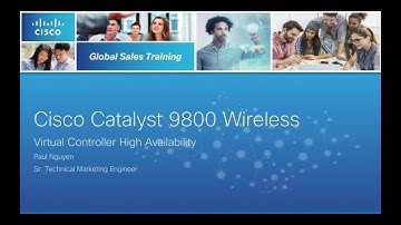 Cisco Catalyst 9800 Wireless Controller High Availability