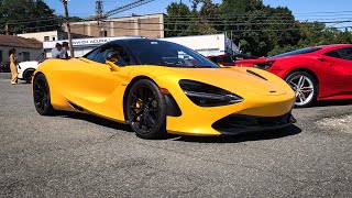 Automotive vault - mclaren 720s in volcano yellow