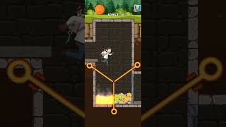 Pull Pin Puzzle Rescue Girl - Gameplay walkthrough screenshot 2