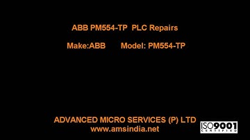 ABB PM554-TP PLC Repairs @ Advanced Micro Services Pvt.Ltd,Bangalore,India
