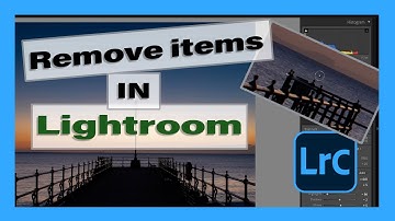 Removing objects in Lightroom