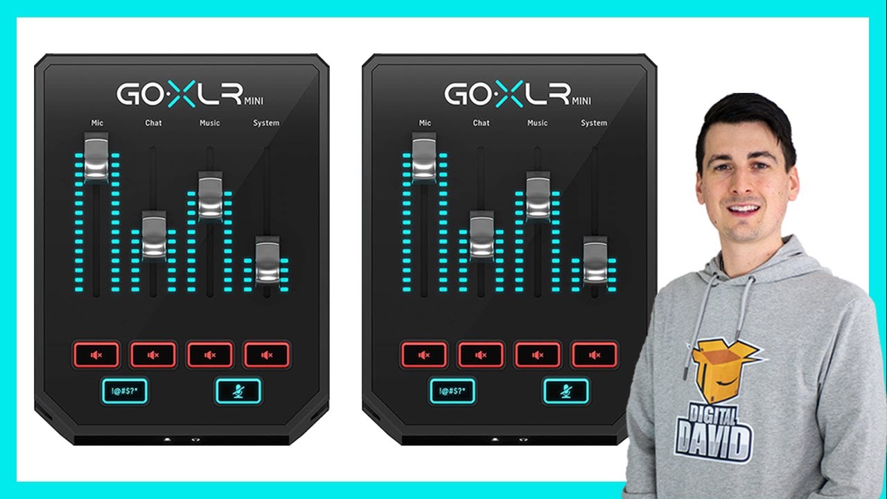 GoXLR Mini Review TC-Helicon DJ Mixer 