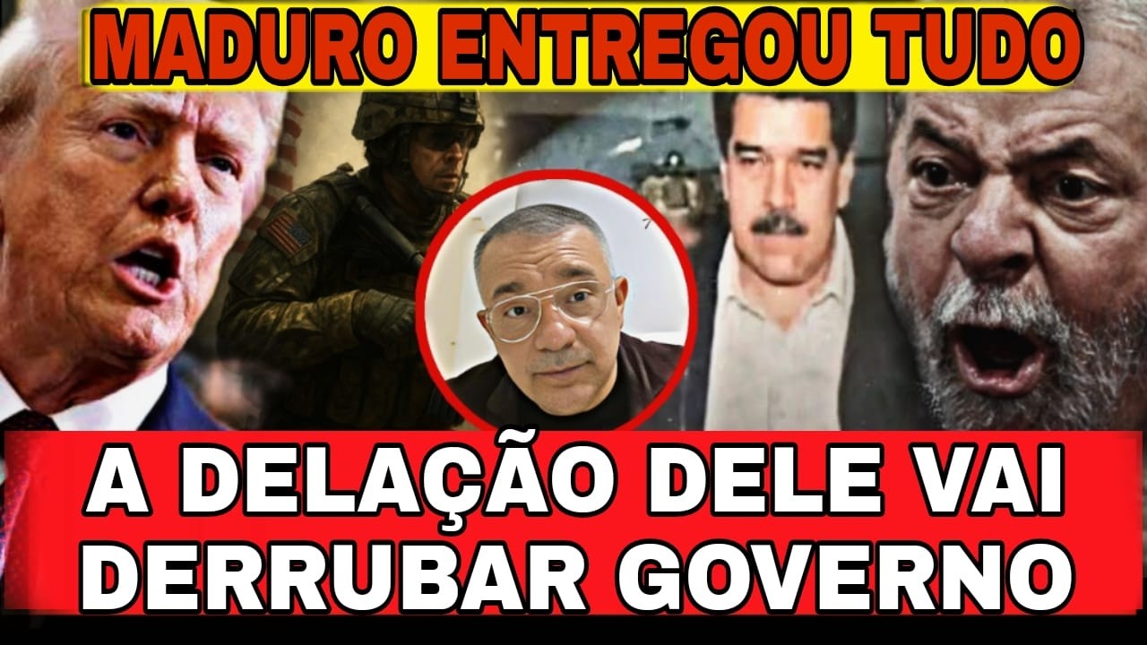URGENTE! DELAÇÃO DE MADURO VAI DERRUBAR LULA Ap Reginaldo Rolim