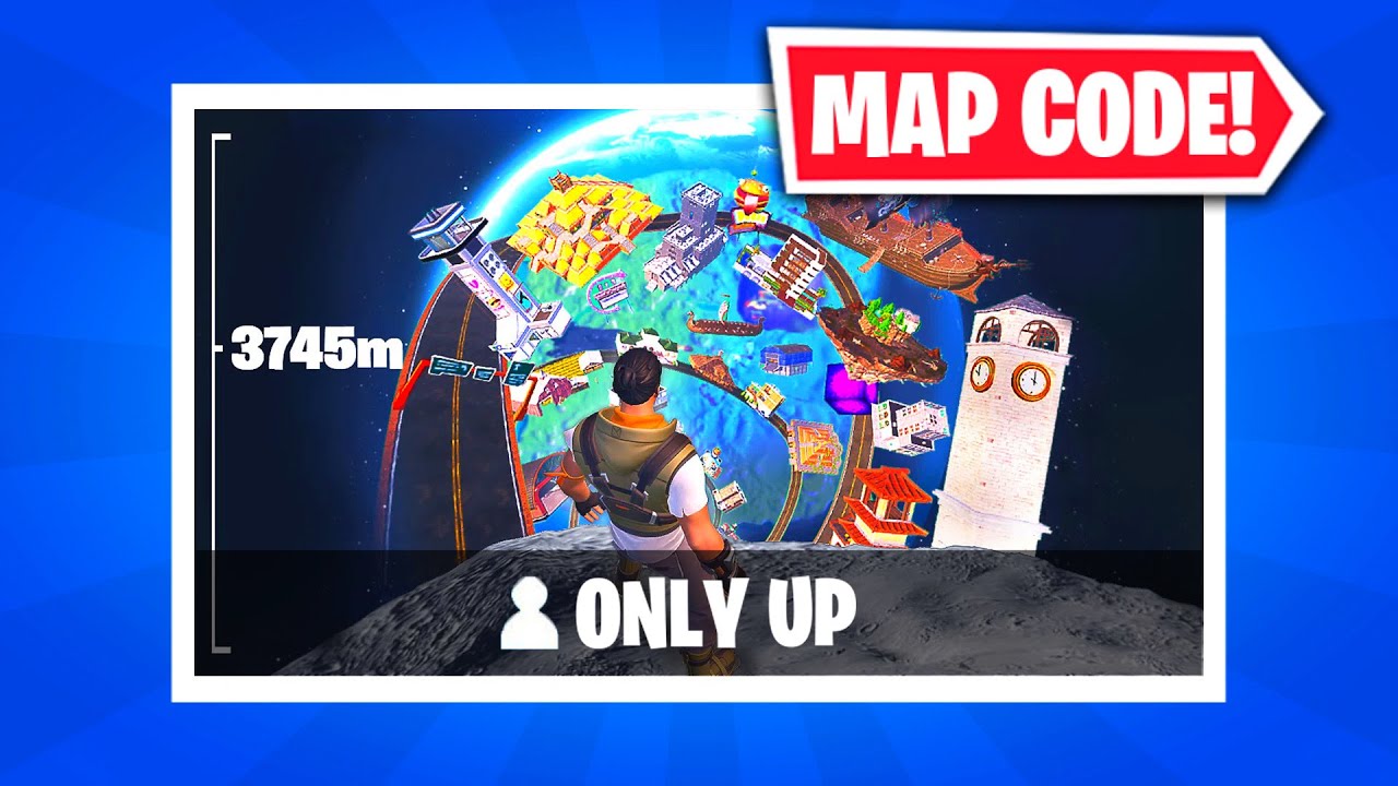 OnlyUp for NOOBS! 💯 [ teamgzy ] – Fortnite Creative Map Code