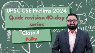 UPSC CSE Prelims 2024 Quick Revision Series || Class 4 || By Harshmeet Singh