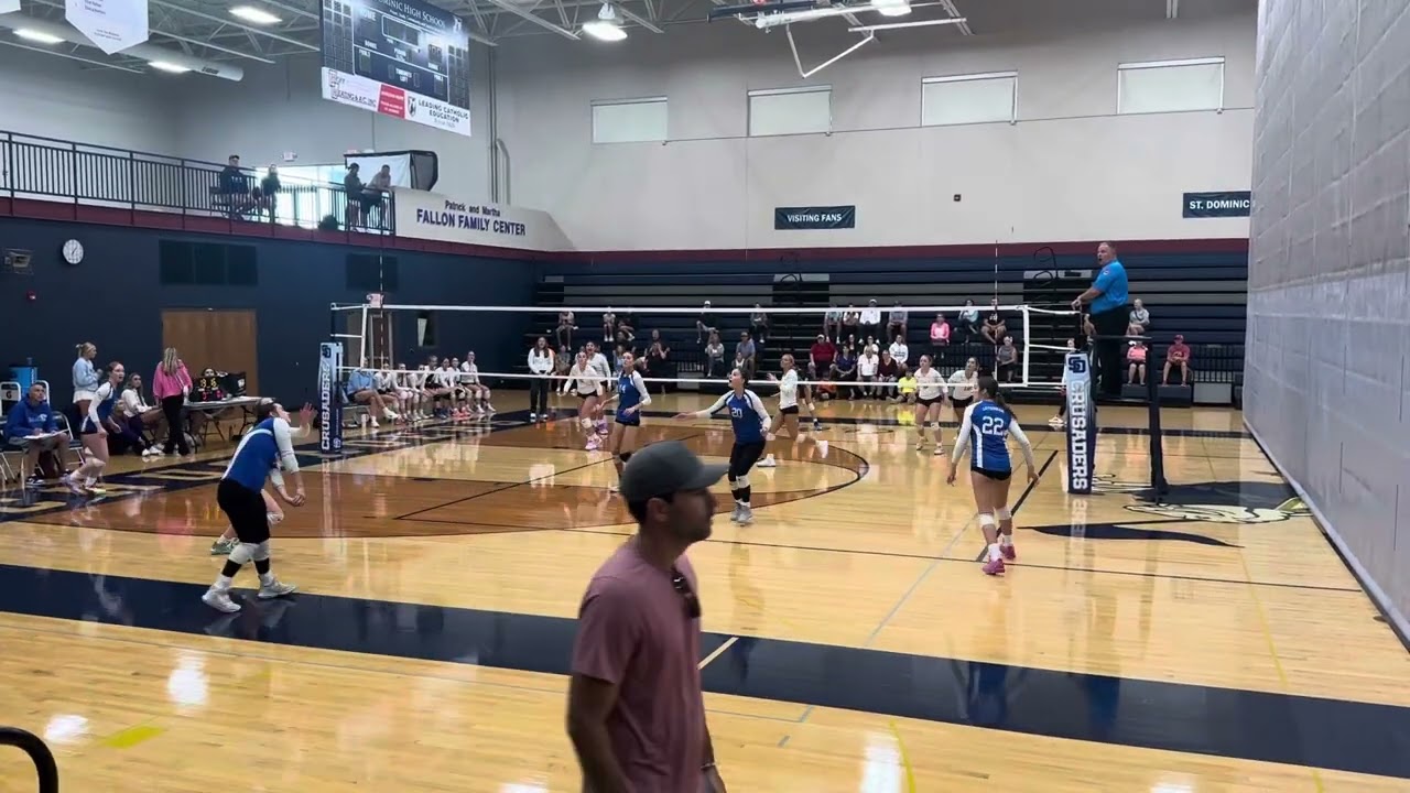 Lutheran High JV bs St Dom’s (F Navy) prt 2   8/31/24