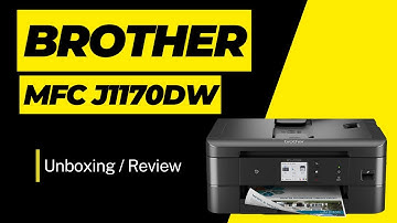 Brother MFC J1170dw - Unboxing Setup & Review