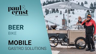 BEER BIKE - MOBILE BAR | paul&ernst | mobile gastro solutions #beer #bike #beerbike