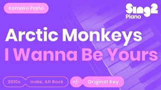 Arctic Monkeys - I Wanna Be Yours (Karaoke Piano) Resimi