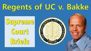 Affirmative Action for College? | Regents of the University of California v. Bakke