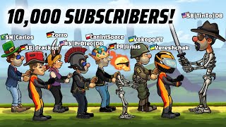 [SB]TinTo VS 50+ HCR2 YouTubers 😱 10,000 Subscriber Special 💥