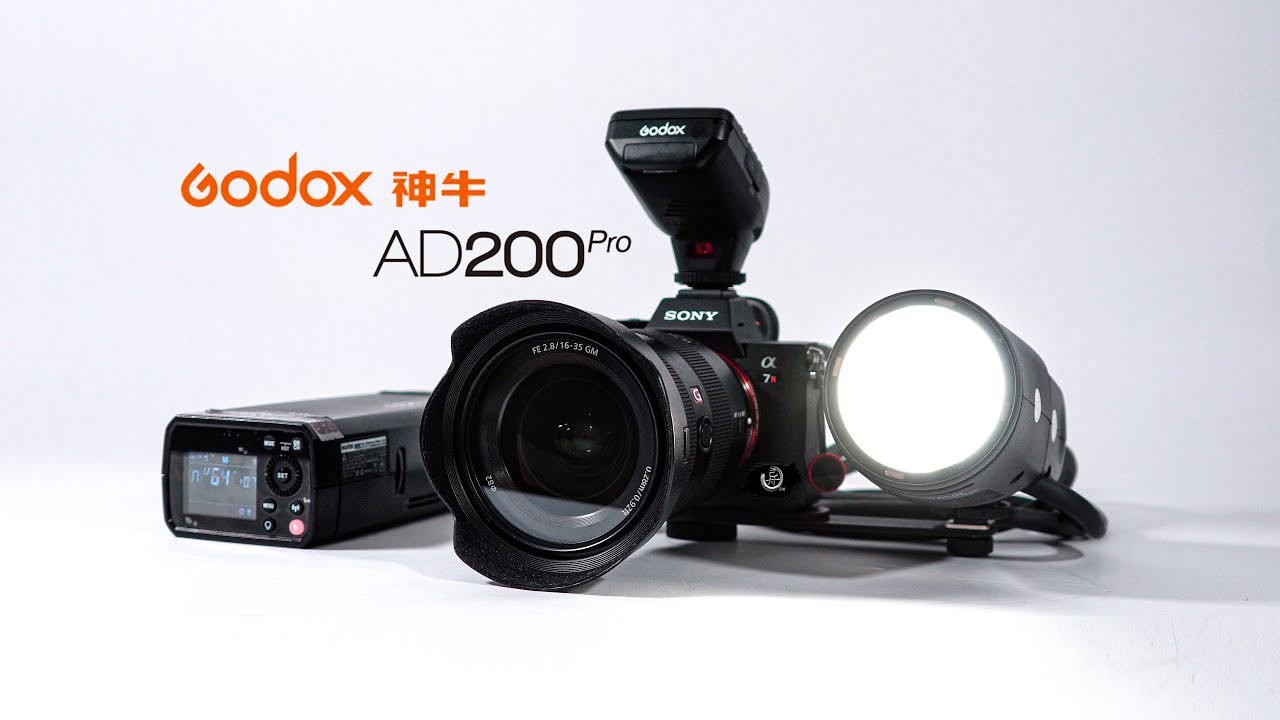 买个闪光灯竟然还需要这么多配件？口袋闪光灯神牛ad200 pro各种配件开箱瞎叨叨——godox ad200pro