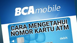 Cara Melihat Nomor Kartu ATM di BCA Mobile