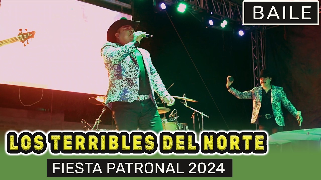 LOS Autenticos TERRIBLES DEL NORTE - 2024 ● Baile de Feria Anual ✔ El LLano, Ejutla #Oaxaca