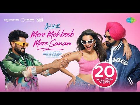 New Version Mere Mehboob Mere Sanam | Bad Newz | Vicky, Triptii, Ammy | Anu, Lijo-DJ Chetas,
