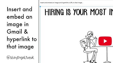 Embed and hyperlink an image in Gmail