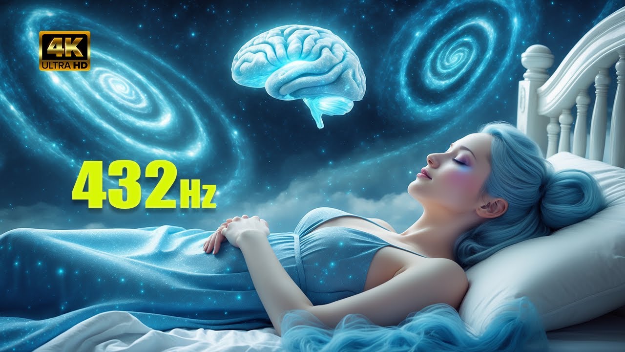 Deep Sleep Healing Music 432Hz Alpha Waves for Body Repair & Detox ...
