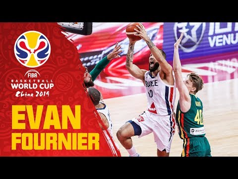 Evan Fournier (24 PTS) secured France's victory over Lithuania
