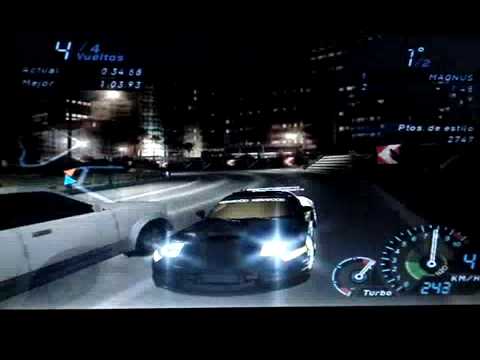 Need For Speed Underground carrera final contra MELISSA