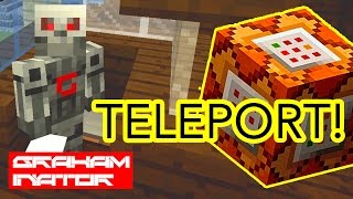 How To Teleport With A Command Block In Minecraft