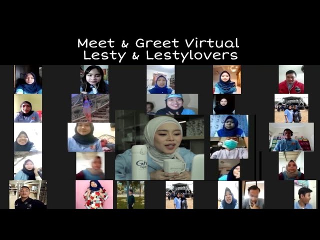 MEET u0026 GREET VIRTUAL LESTI BARENG LESTYLOVERS class=