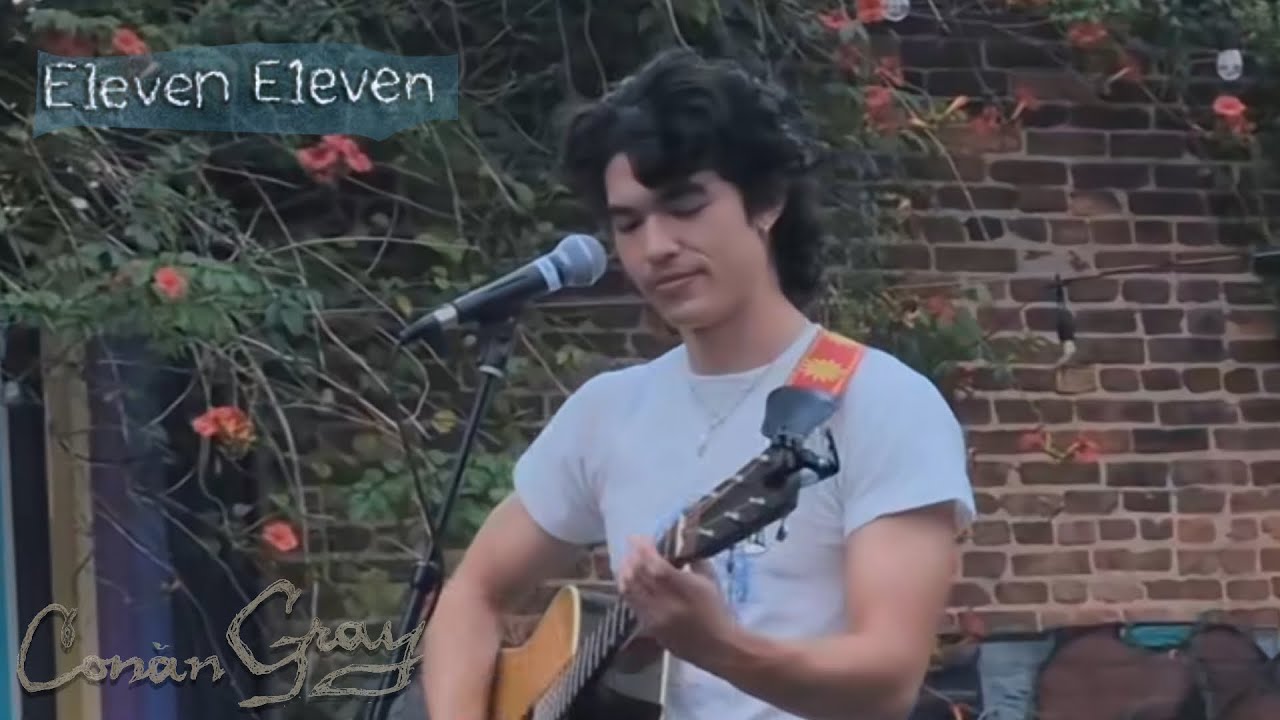 Conan Gray - Eleven Eleven (live) The Sound Garden 8/17/2025