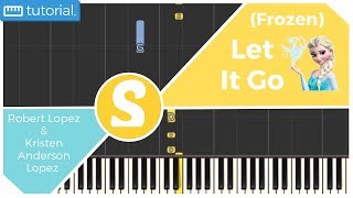 How to play "LET IT GO" from Frozen by Kristen Anderson-Lopez & Robert Lopez | Smart Kids Piano screenshot 1
