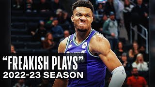 Giannis Antetokounmpo's Most "Freakish" Plays of the 2022-23 NBA Season | #BestOfNBA