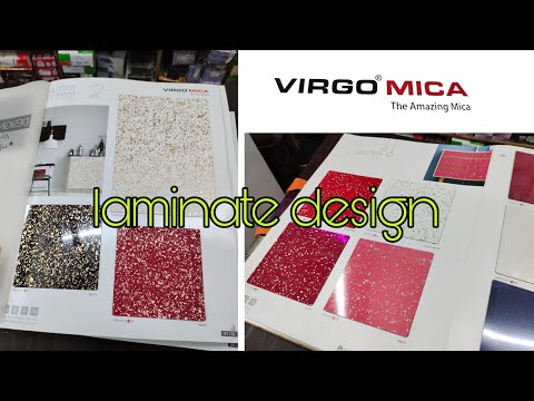 Video virgo mica laminate design.1mm decolam sheets - youtube
