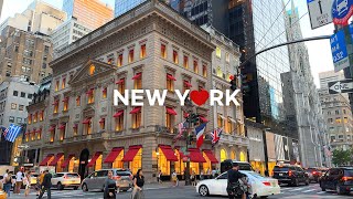 [4K]🇺🇸 NYC walk🚕🗽Midtown Manhattan: 3rd to 5th Ave. Hidden lovely Pocket Parks💗 Sep. 2023
