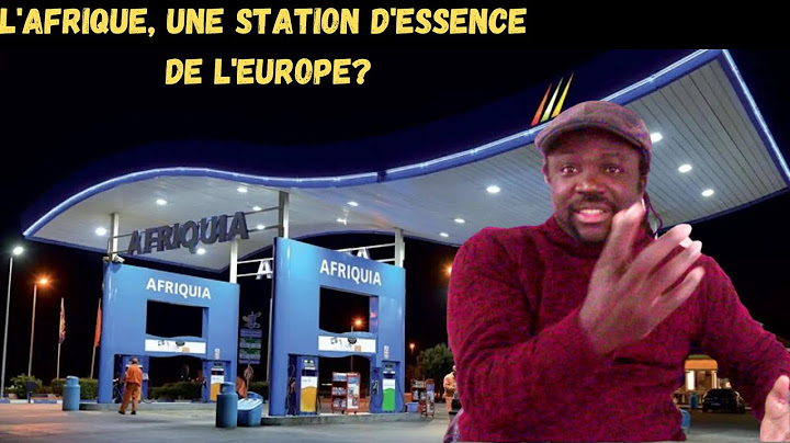 L'Afrique, Une Station D'essence de l'Europe?