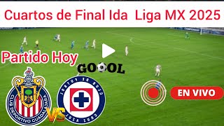Chiva vs. Cruz Azul en vivo, donde ver, a qué hora juega Chivas vs. Cruz Azul Cuarto de Final 
