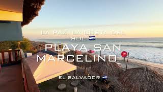 La costa del sol ☀☀playa San Marcelino #paz#elsalvador