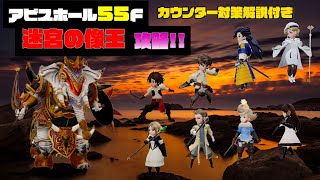 【BDBL】アビスホール55F「迷宮の像王」攻略！カウンター解除の説明つき