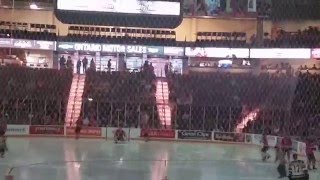 Oshawa generals vs Kingston OHL playoffs game 4 introduction