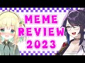 【 MEME REVIEW 】2023初コラボ!ミームレビューーー!!#pikason 【kson総長/Pikamee】