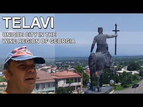 Visiting The Biggest City In The Georgian Wine Region | Telavi 🇬🇪
