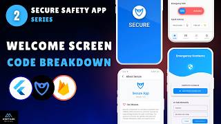 Flutter UI Code Breakdown: Building Splash, Onboarding &amp; Auth Screens | Secure Safety App Series